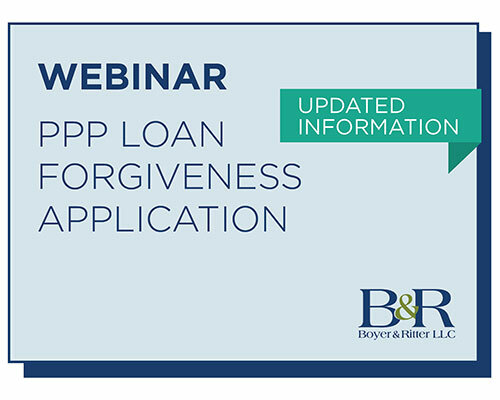 Webinar Recording: PPP Loan Forgiveness Application - Updated Information